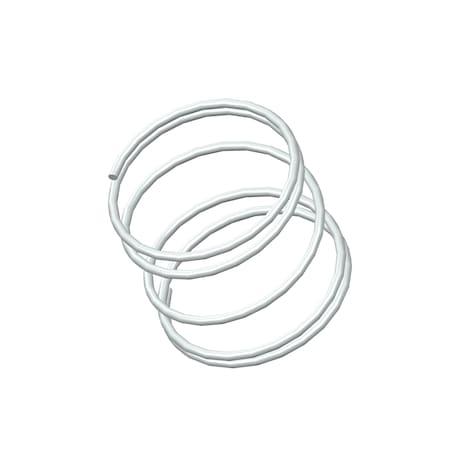 Approved Vendor Compression Spring, O= .406, L= .38, W= .019 G709974890